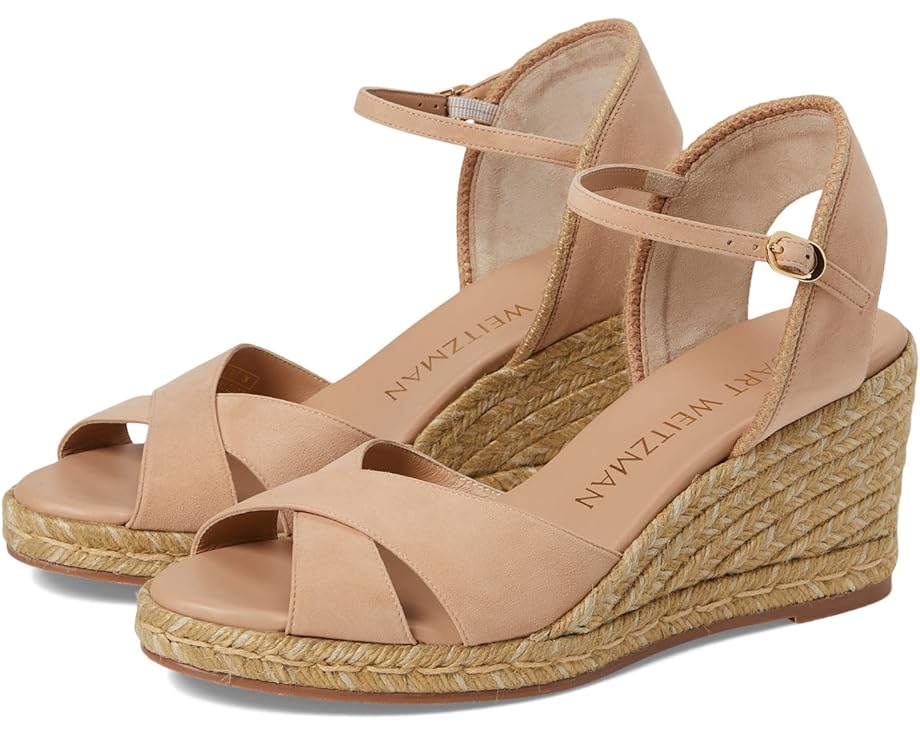 

Туфли Stuart Weitzman Mirela II Espadrille Wedge, цвет Adobe/Natural