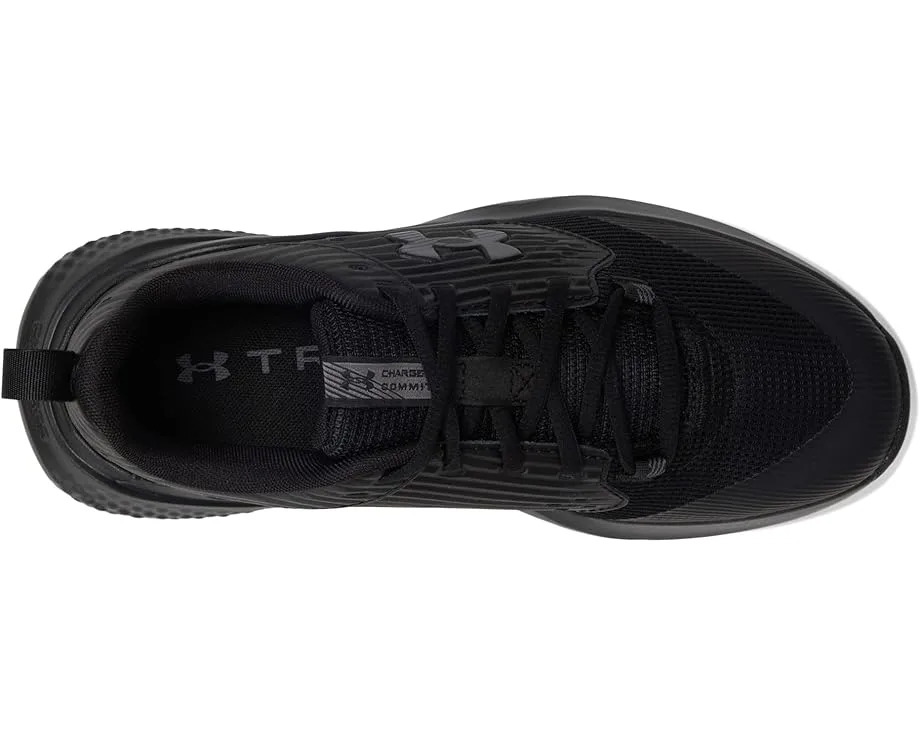 Кроссовки Under Armour Charged Commit 4 Training Shoes, Black/Ultimate Black/Castlerock — фото 2