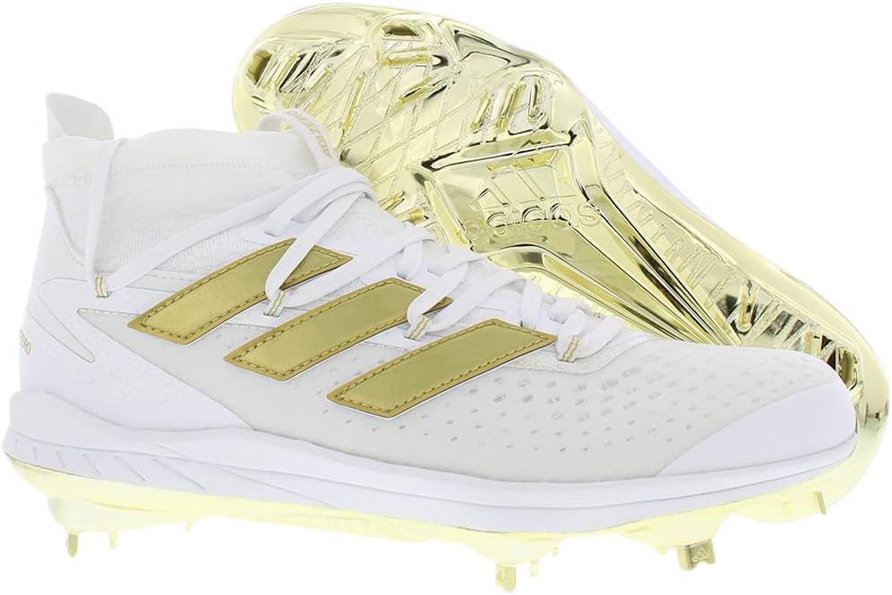 Бейсбольные бутсы Adidas Adizero Afterburner 8 для мужчин, белый — фото 2
