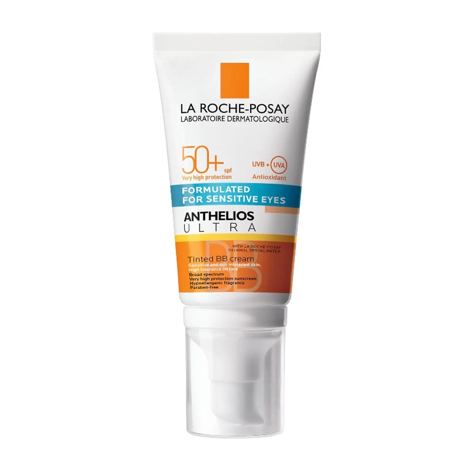 Солнцезащитный BB-крем для чувствительной кожи SPF 50+ «Anthelios Ultra Sensitive Eyes Innovation» от La Roche-Posay La Roche-Posay