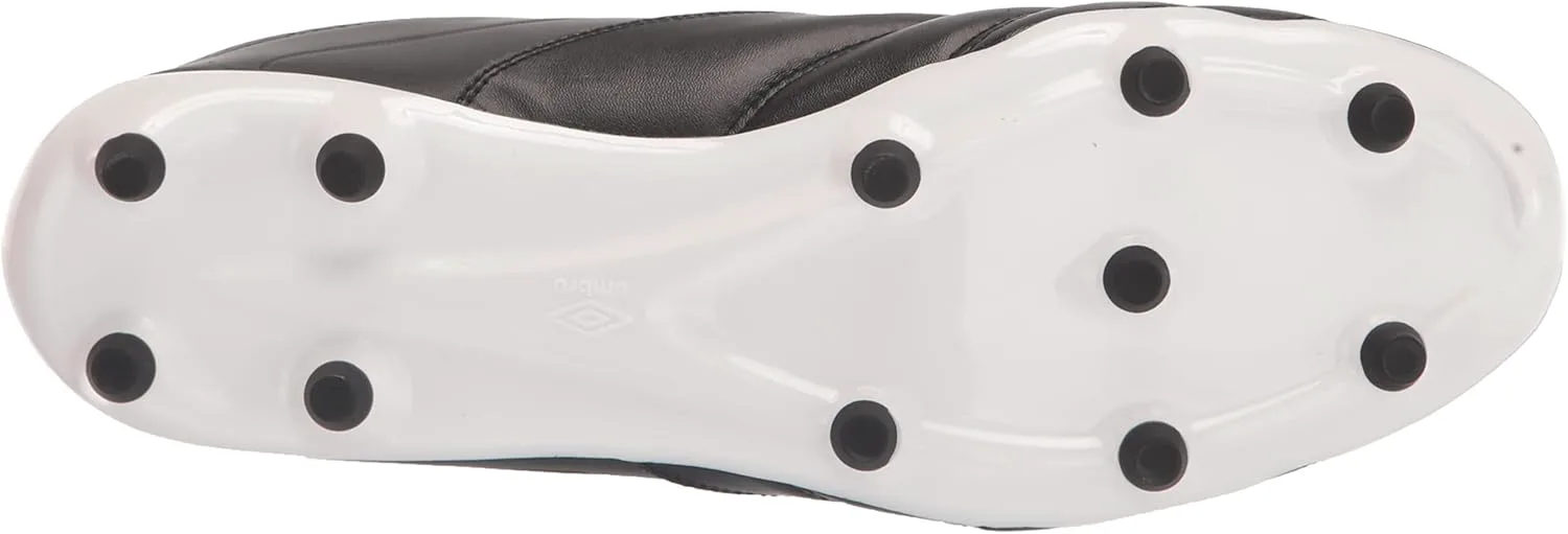 Мужские футбольные бутсы Umbro Tocco 3 Club FG, черный/белый/синий — фото 4