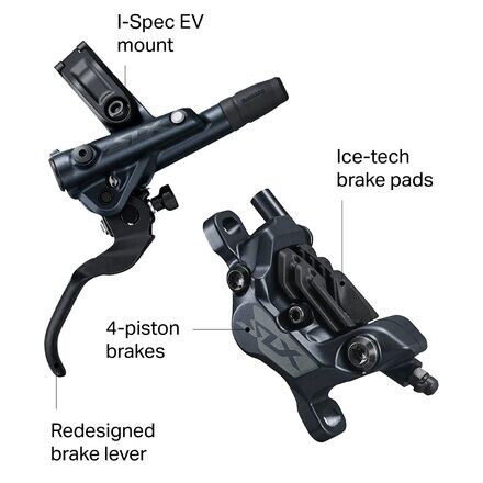 

Дисковый тормоз SLX BR-M7120 Shimano, черный