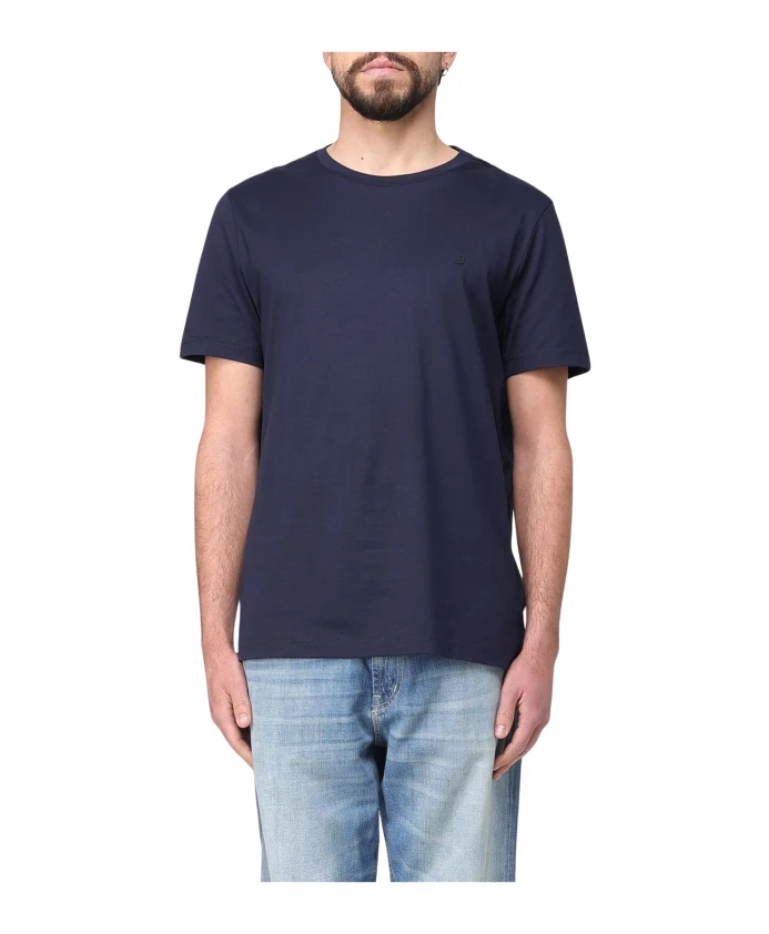 

Футболка с короткими рукавами и круглым вырезом Dondup, синий