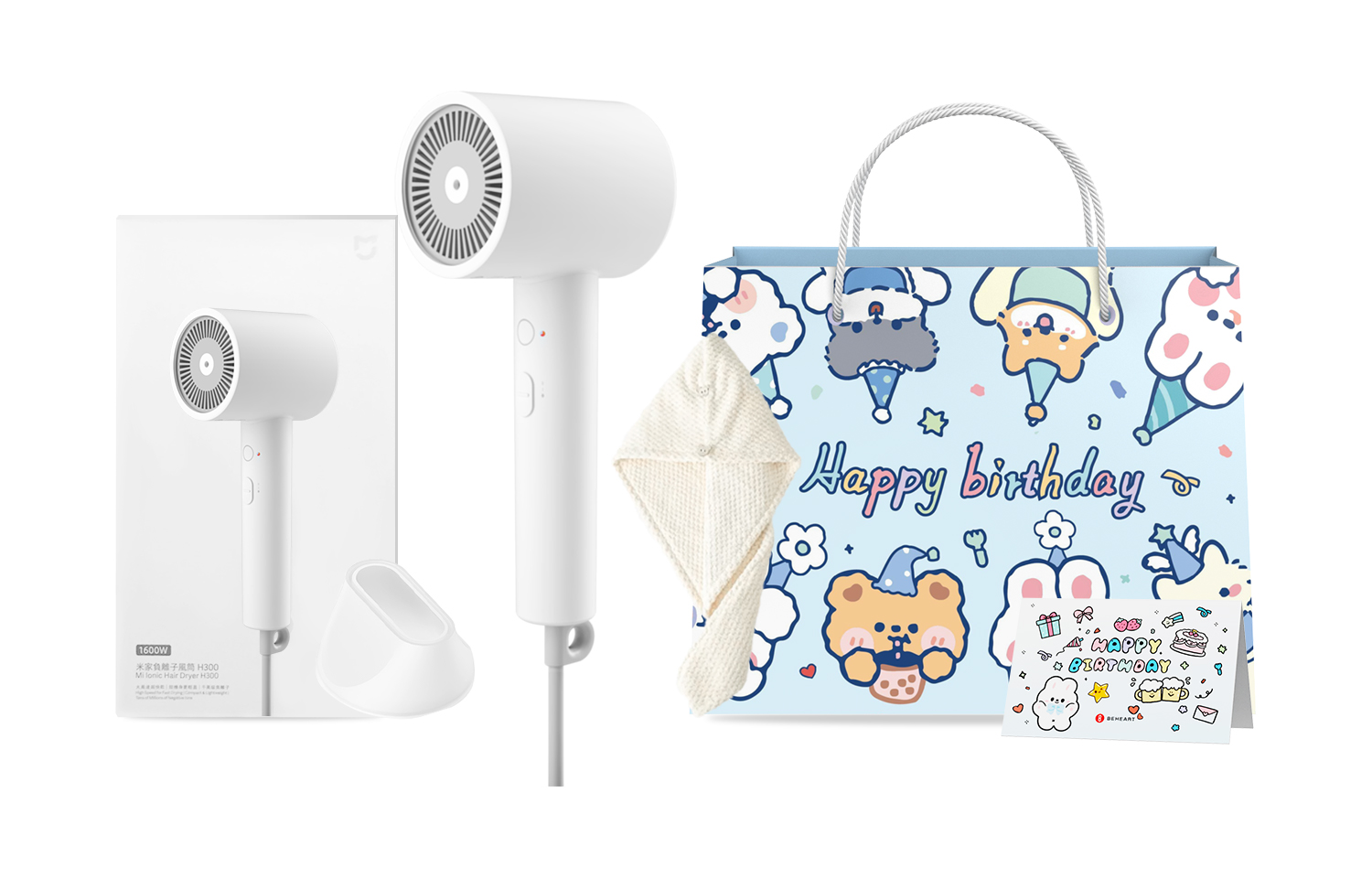 

Фен для волос Mi, H300 Birthday Cute Pet Gift Bag