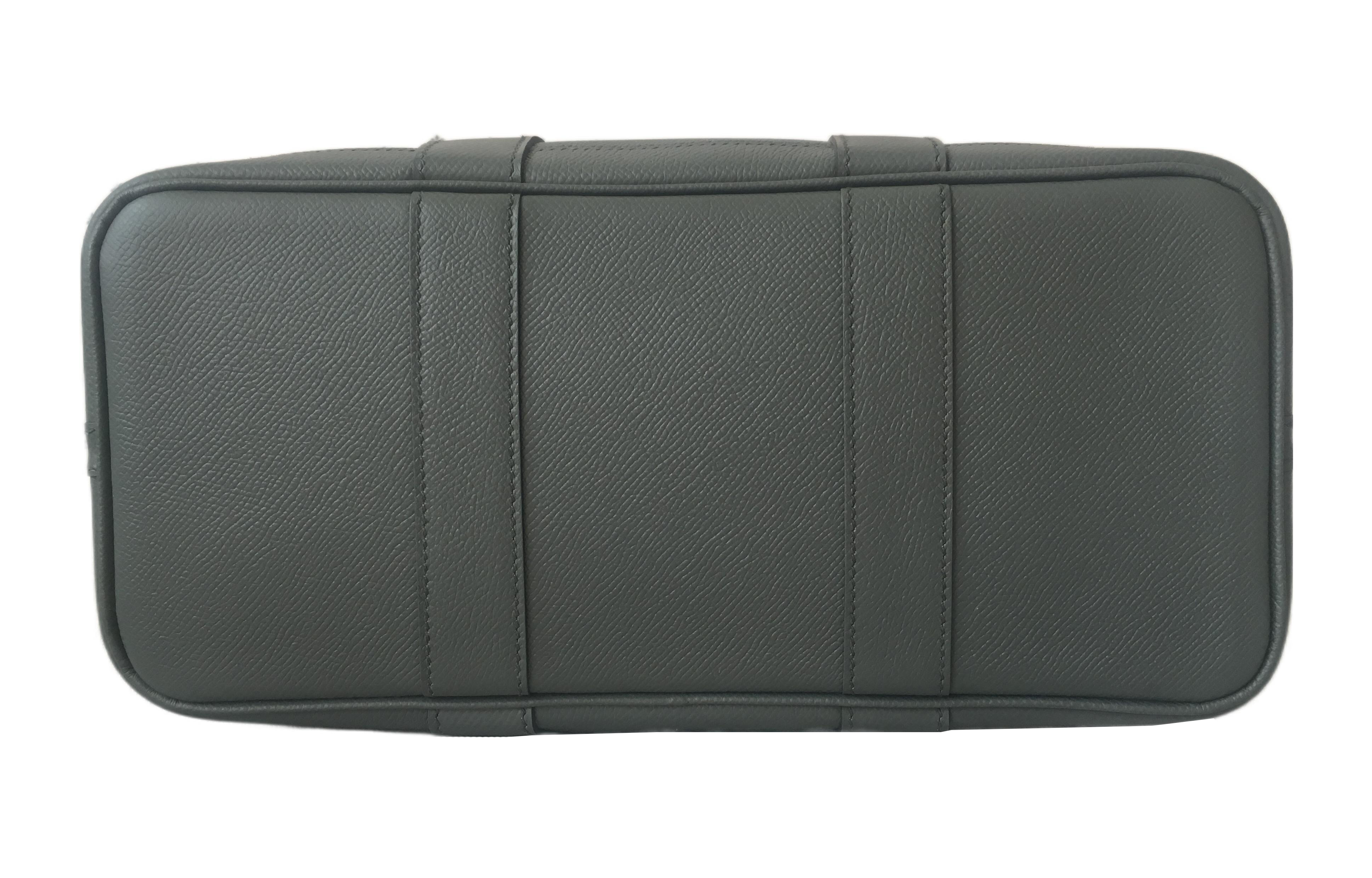 HERMES Сумка Garden Party Epsom Calfskin 30 женская 63 Vert Amande Apricot Green — фото 3