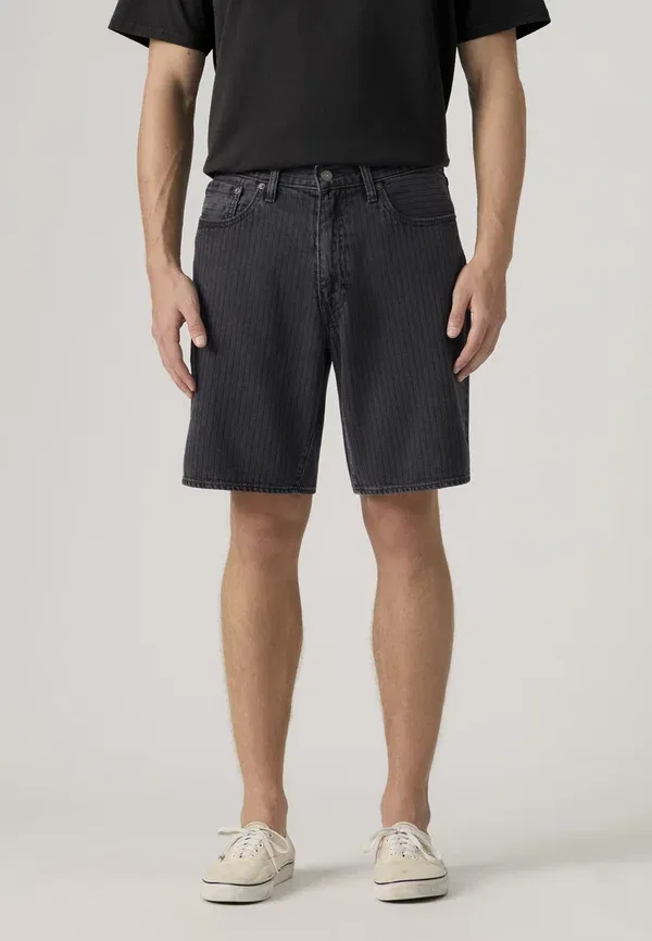 Шорты свободные джинсовые Levi'S 468 Loose Shorts, цвет оникс