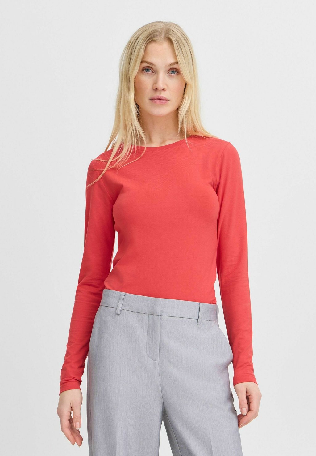

Футболка с длинным рукавом PAMILA LS b.young, неоново-розовый