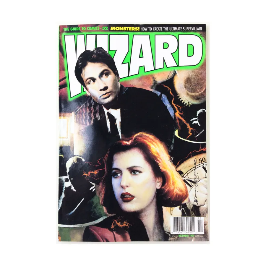 

Журнал #52 "Monsters, How to Create the Ultimate Supervillain, Opening Up the Files", Wizard Magazine