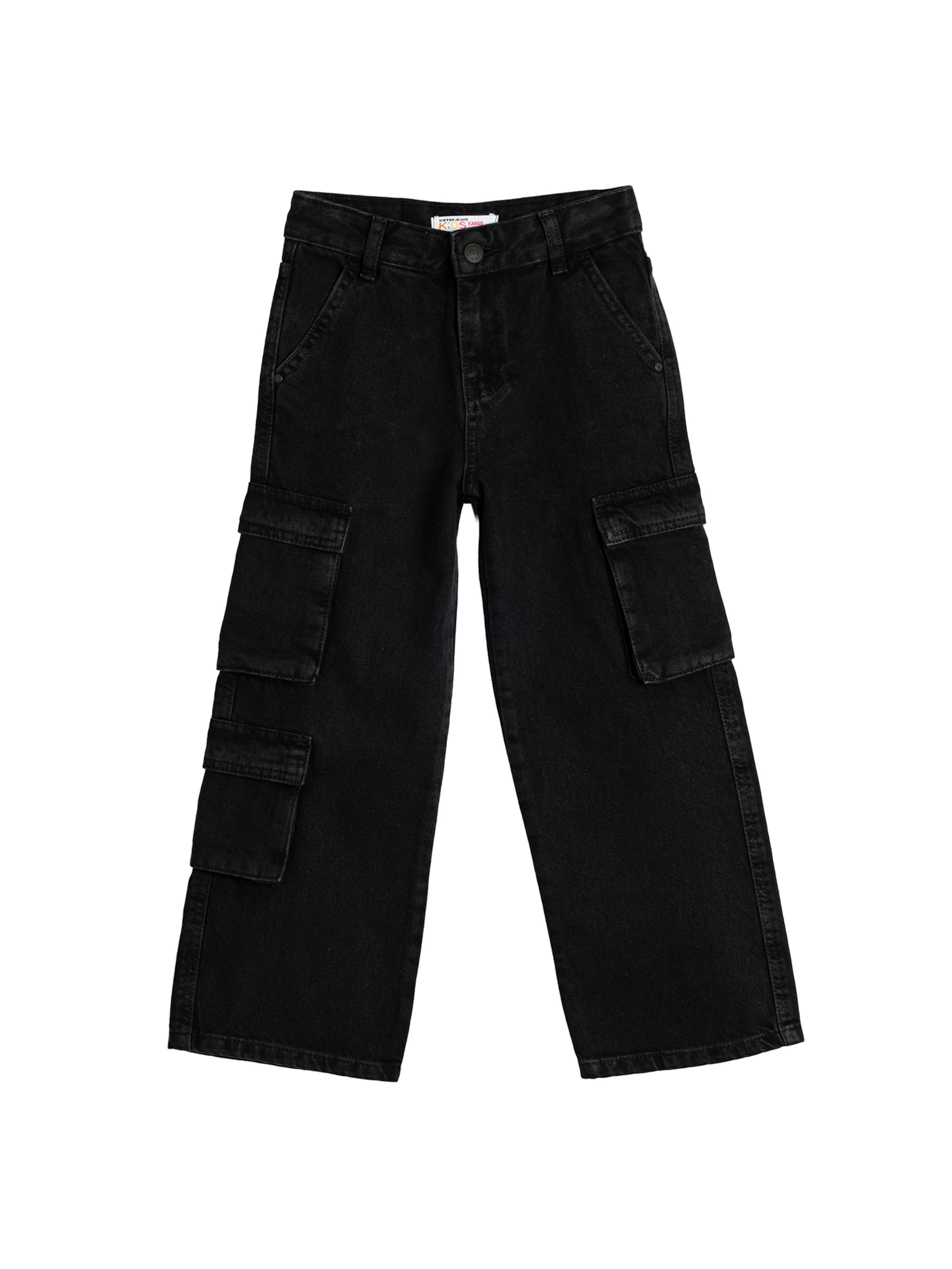 

Koton Широкие джинсы в черном дениме