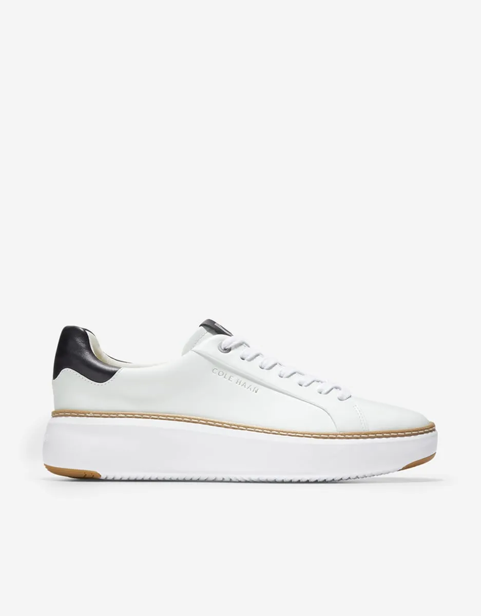 Женские кожаные кроссовки, сделанные из легкой и гибкой кожи Cole Haan, бежевый