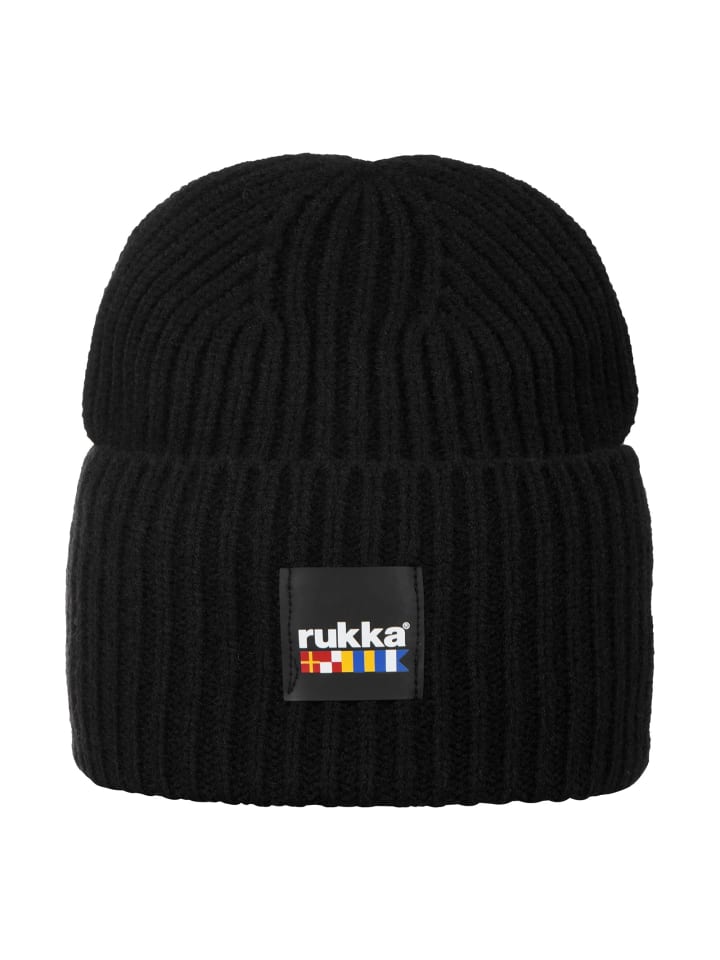 

Вязаная шапка Ууссаари черного цвета rukka