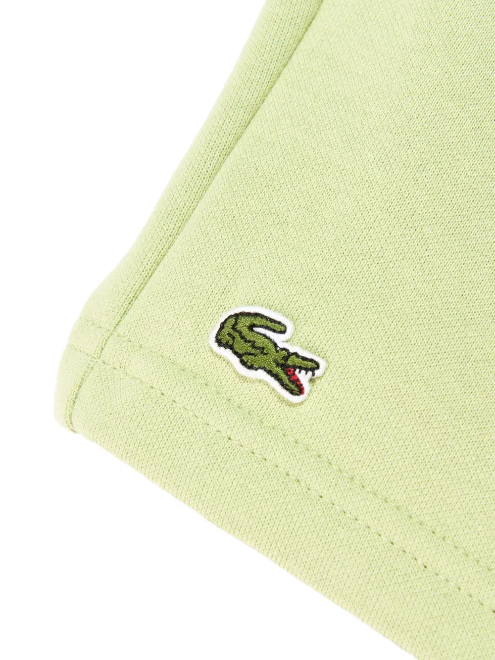 Шорты с вышитым логотипом Lacoste Kids, зеленый — фото 4