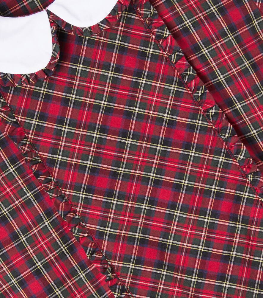 Платье из хлопка в клетку Polo Ralph Lauren Kids, 6819 Red-Green Multi — фото 2