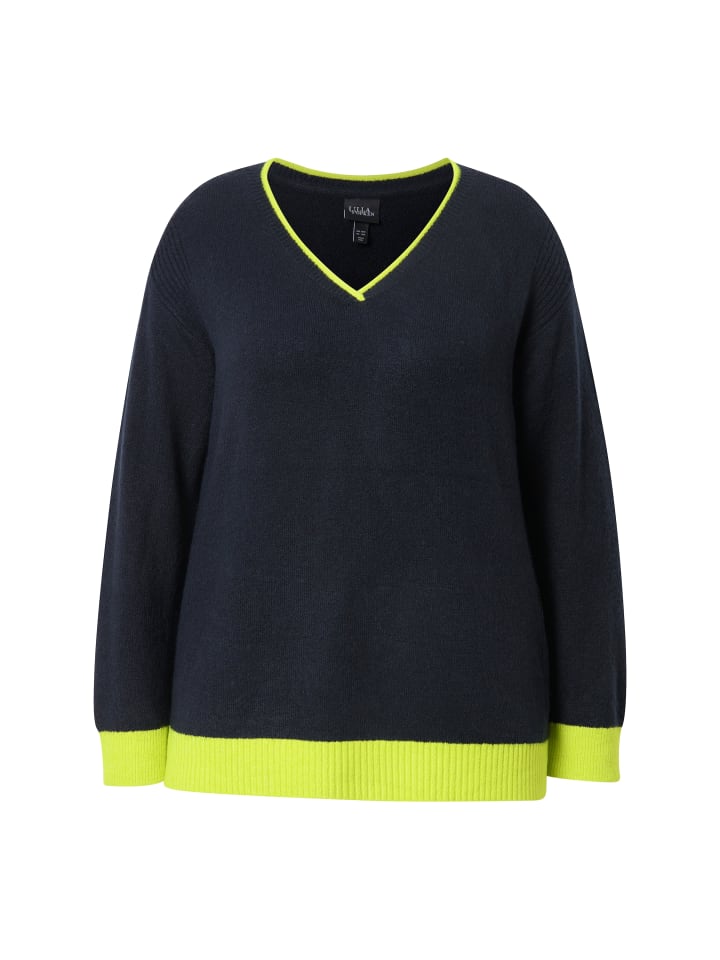 

Пуловер Ulla Popken, цвет tintenblau