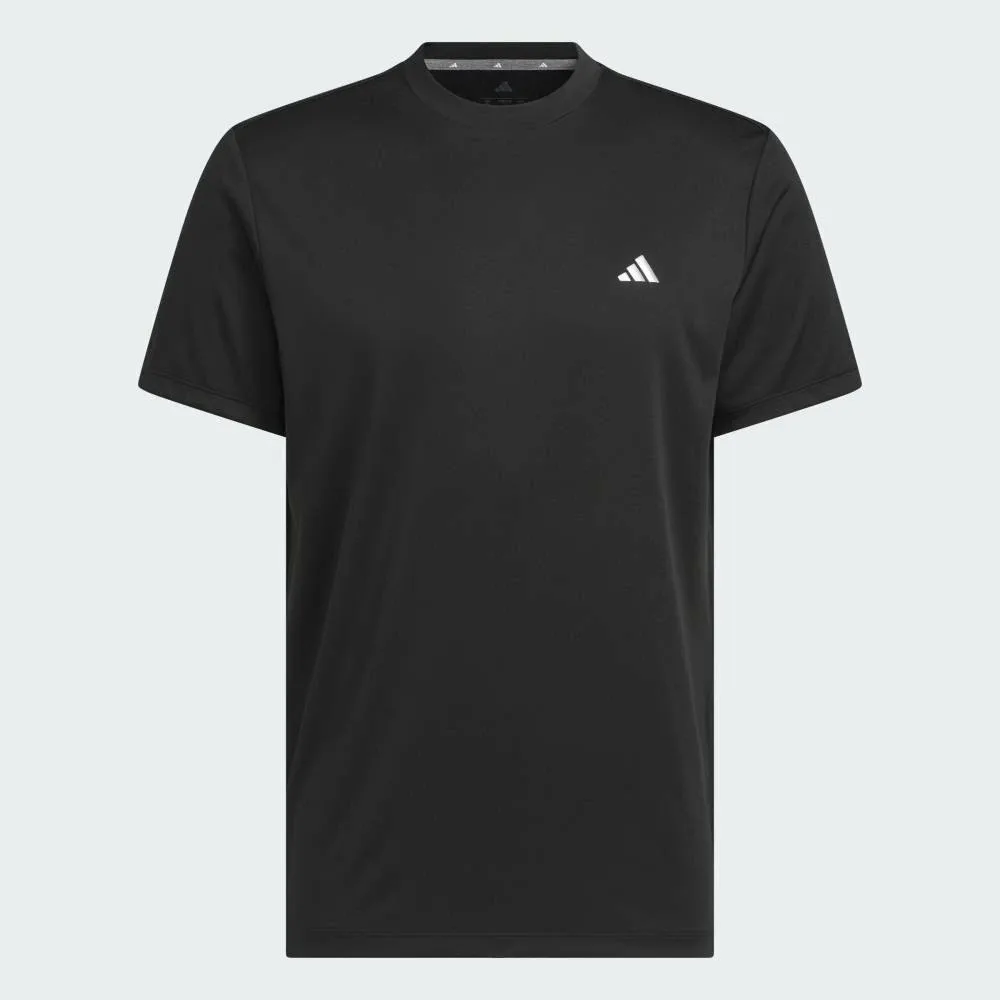 Футболка с круглым вырезом и коротким рукавом Adidas, black — фото 4