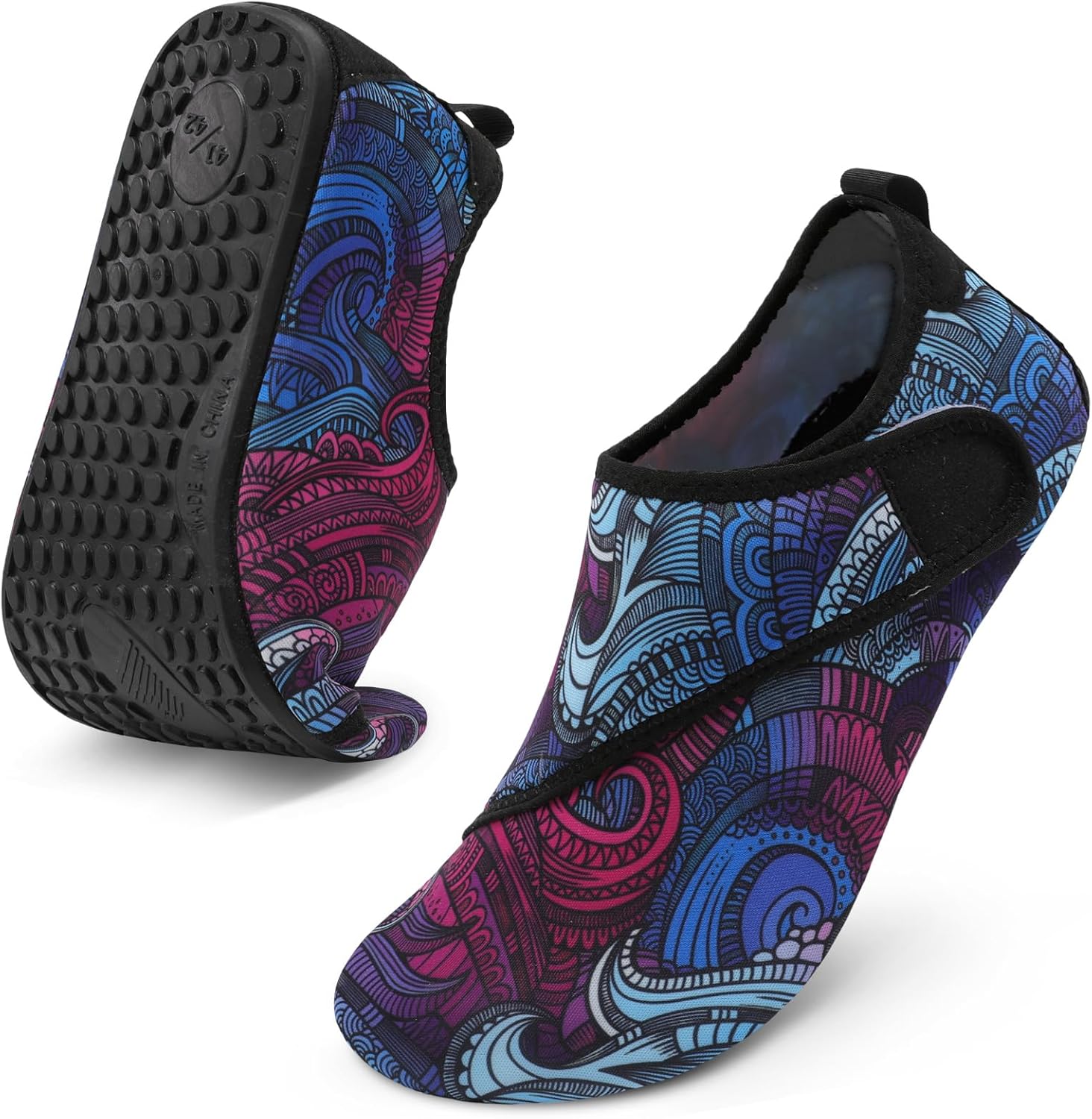 

Быстросохнущие водные спортивные кроссовки для плавания BARERUN (унисекс), черный