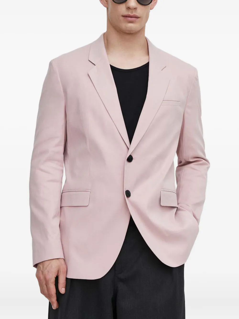 

Пиджак на пуговицах Hugo, розовый