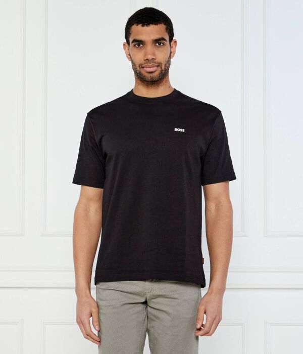 

Футболка te_surfaceshort Loose fit Boss Orange, черный