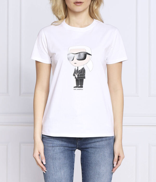 

Футболка культовая 2.0 Regular fit Karl Lagerfeld, белый