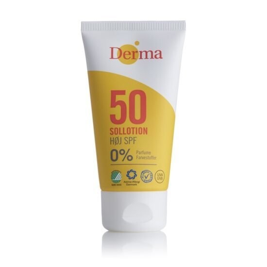 

Derma, Sun, солнцезащитный лосьон, SPF 50, 100 мл