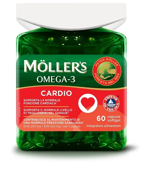 

Moller'S Omega 3 Кардио 60Cps