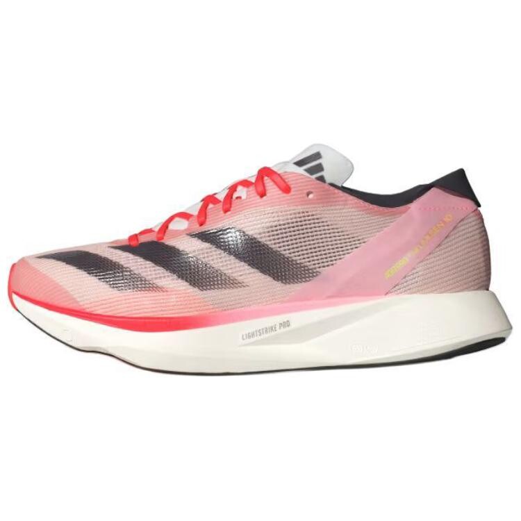 

Кроссовки Adizero Takumi Sen 10 женские с низким верхом, белые/розовые/черные Adidas