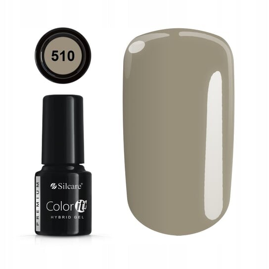 

Гибридный лак для ногтей, Color It Premium 510, 6 г Silcare