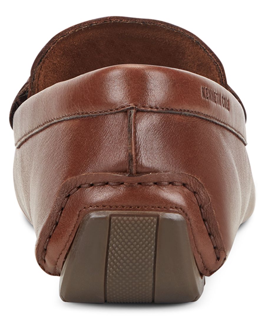 Мужские повседневные лоферы Theme Bit Detail Driver Kenneth Cole New York, Medium Brown — фото 3