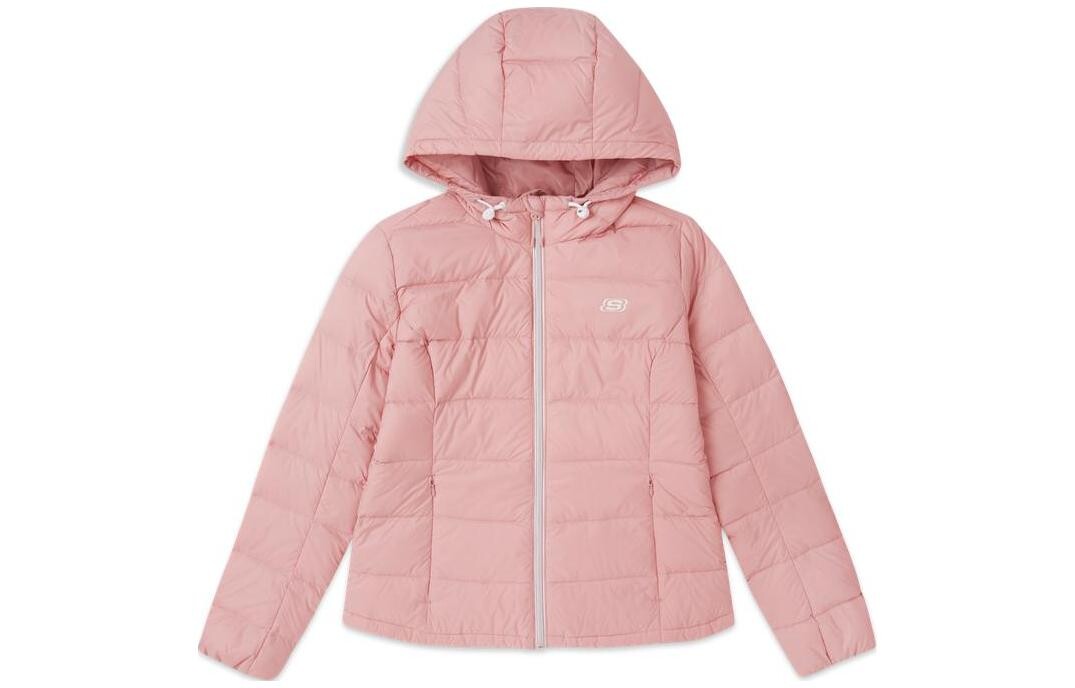 

Пуховик женский розовый/00A4 Skechers, цвет Pink/00A4