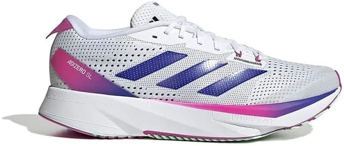 Кроссовки Adidas Herren Adizero Sl, белый/голубой — фото 3