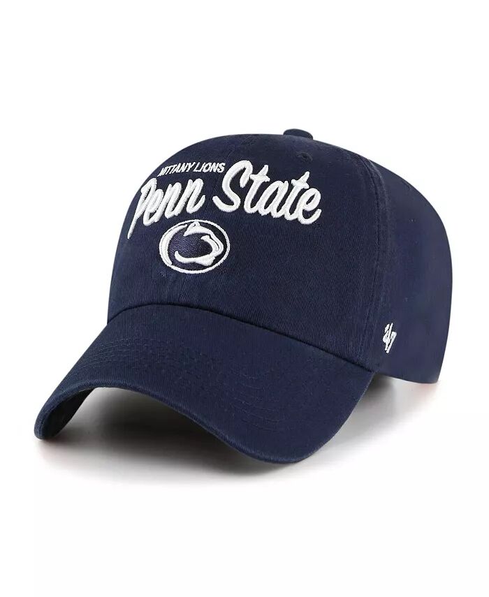 

Женская темно-синяя шапка Penn State Nittany Lions Phoebe Clean Up Adjustable '47 Brand