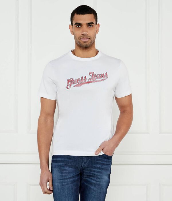 

Футболка 1981 г. Regular fit Guess Jeans, белый