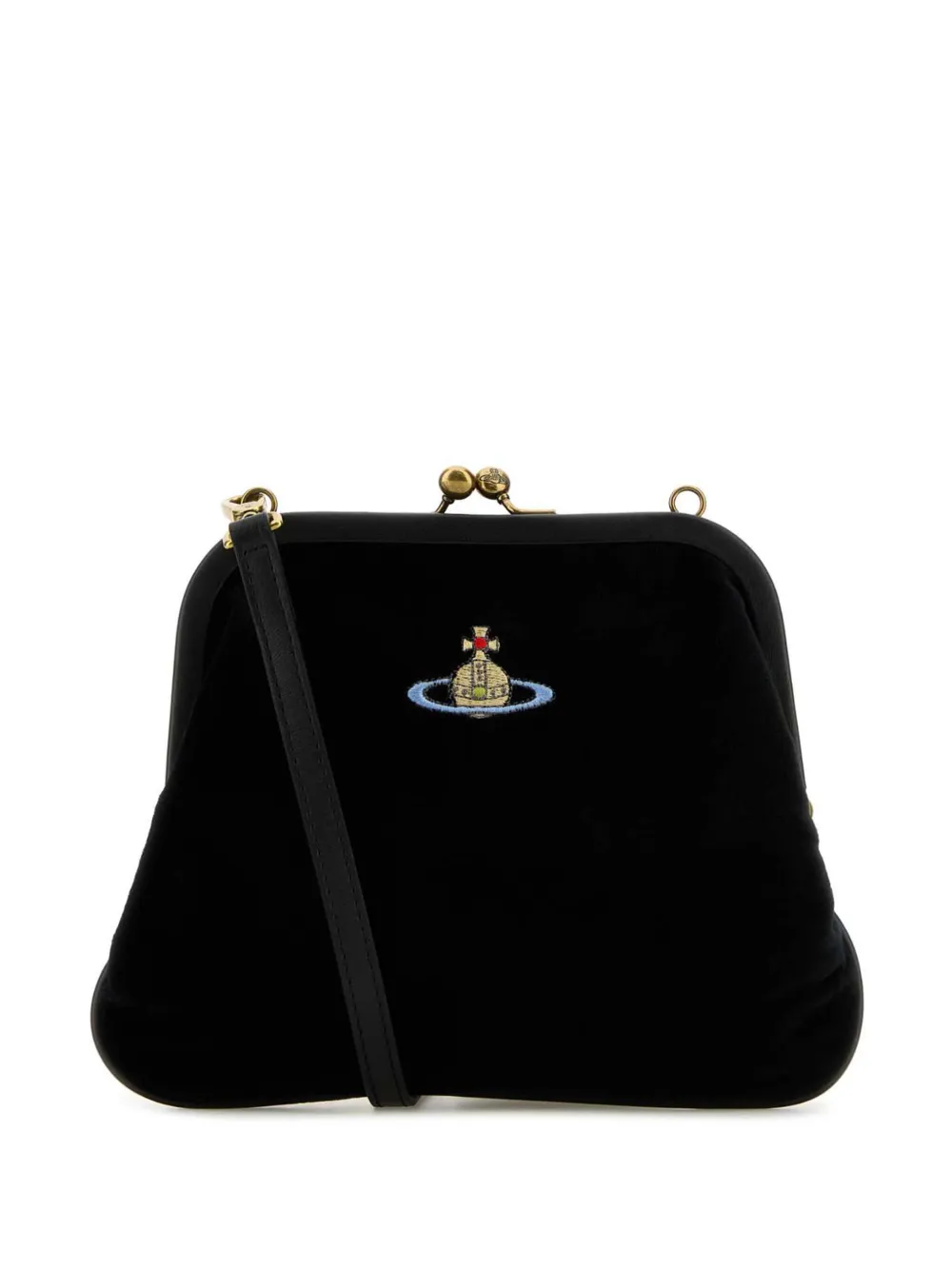 

Бархатный клатч Vivienne Vivienne Westwood, черный