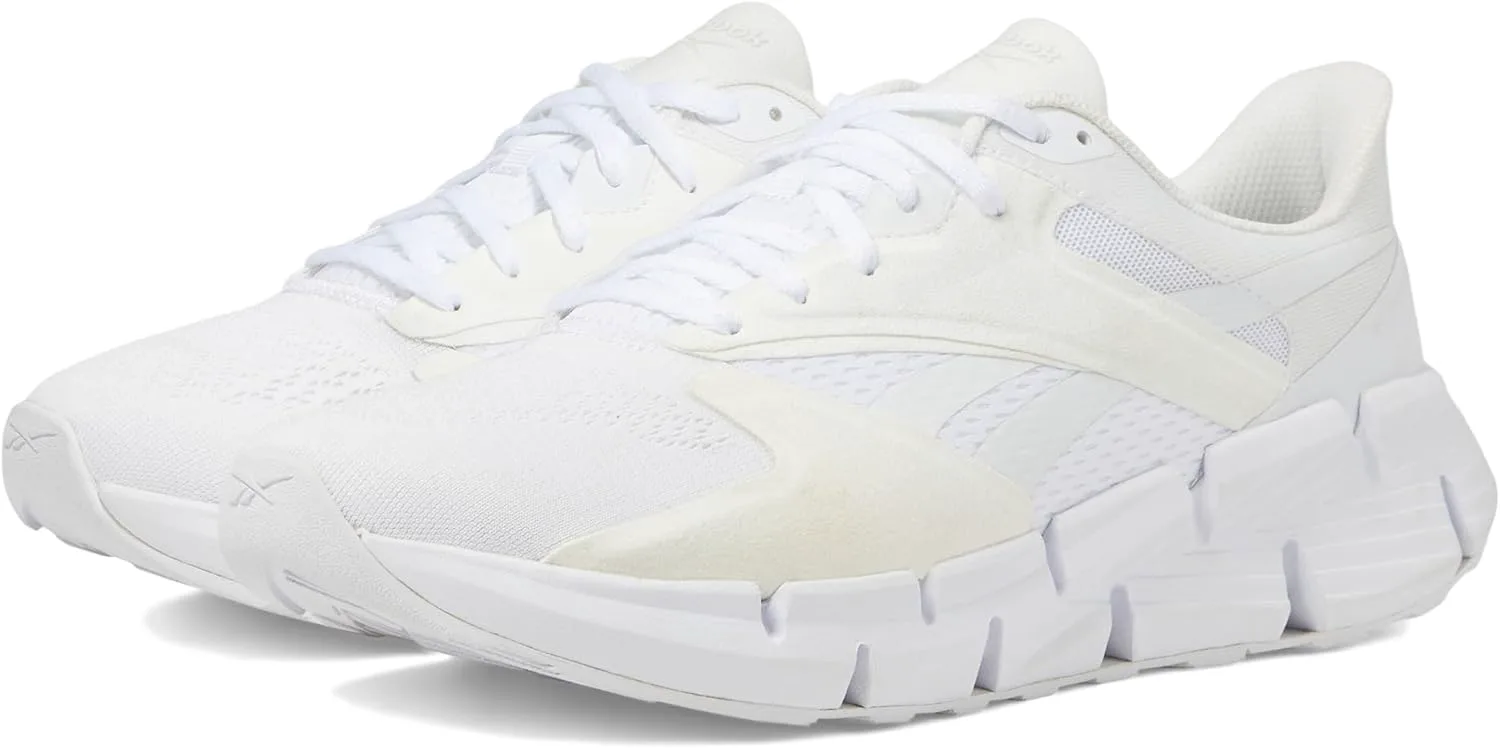 Кроссовки Reebok для взрослых унисекс Zig Dynamica 5, белый/серый — фото 2