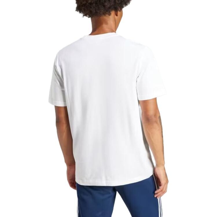 Футболка Adicolor Trefoil мужская белая Adidas Originals, белый — фото 3