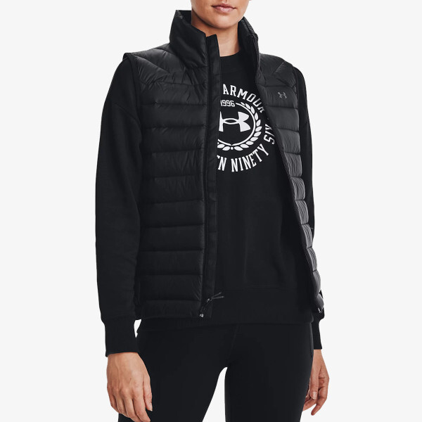 

Куртка женская UA Storm Armor Down 2.0, жилет Under Armour, черный