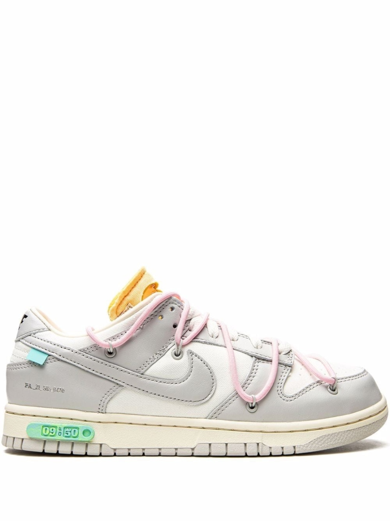 

Кроссовки Nike х Off-White Dunk Low, белый/серый/оранжевый, Оранжевый;серый, Кроссовки Nike х Off-White Dunk Low, белый/серый/оранжевый