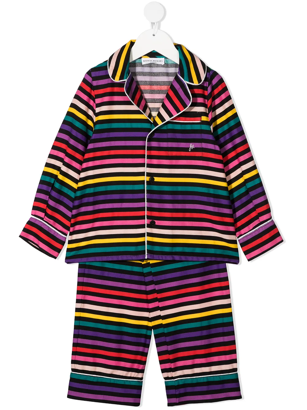 

Спортивный костюм в полоску SONIA RYKIEL ENFANT, черный