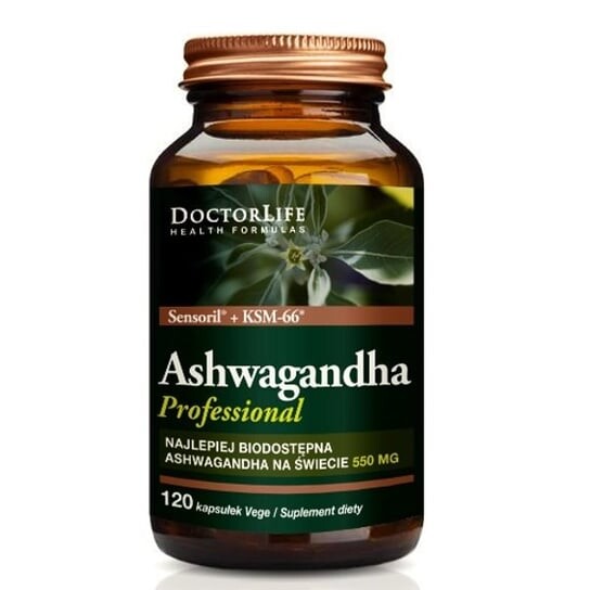 

Doctor Life, Ashwagandha KSM-66 экстракт корня 500 мг Добавка 60 капсул
