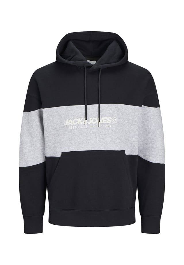 

Толстовка с капюшоном Legacy Blocking Hoodie Jack & Jones, черный