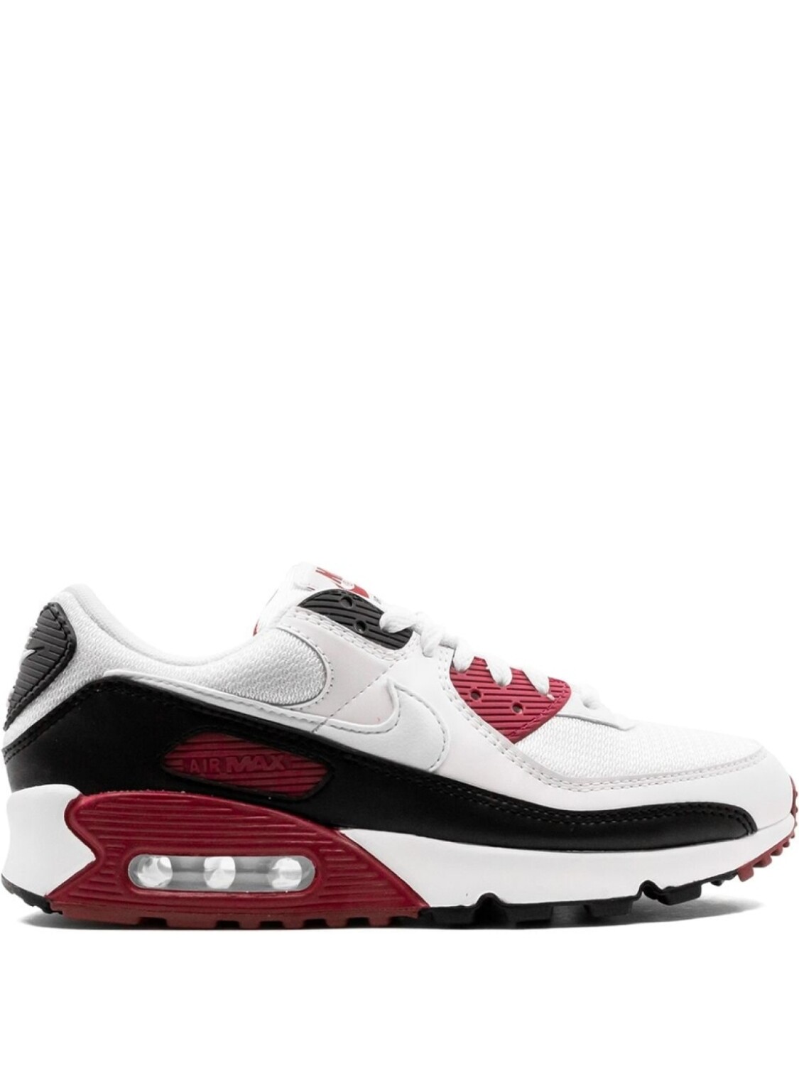 

Кроссовки Nike Air Max 90, белый/черный/красный