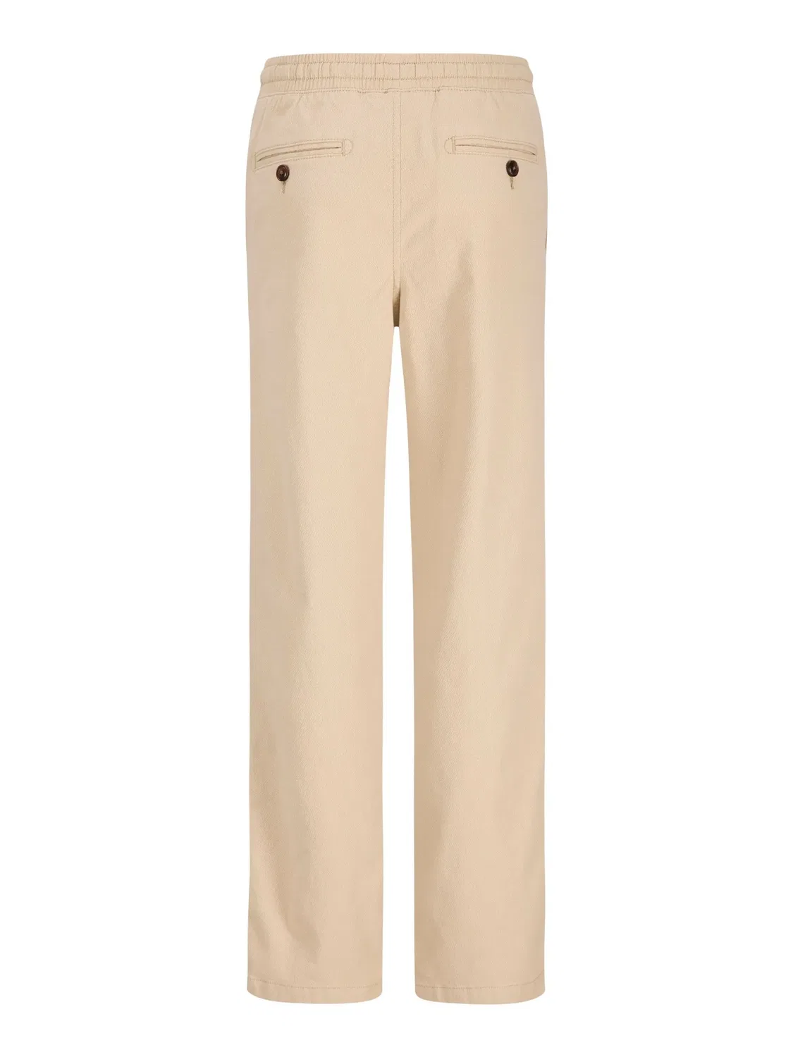 Брюки свободного кроя, хлопок, JACK & JONES Junior, дюн — фото 2