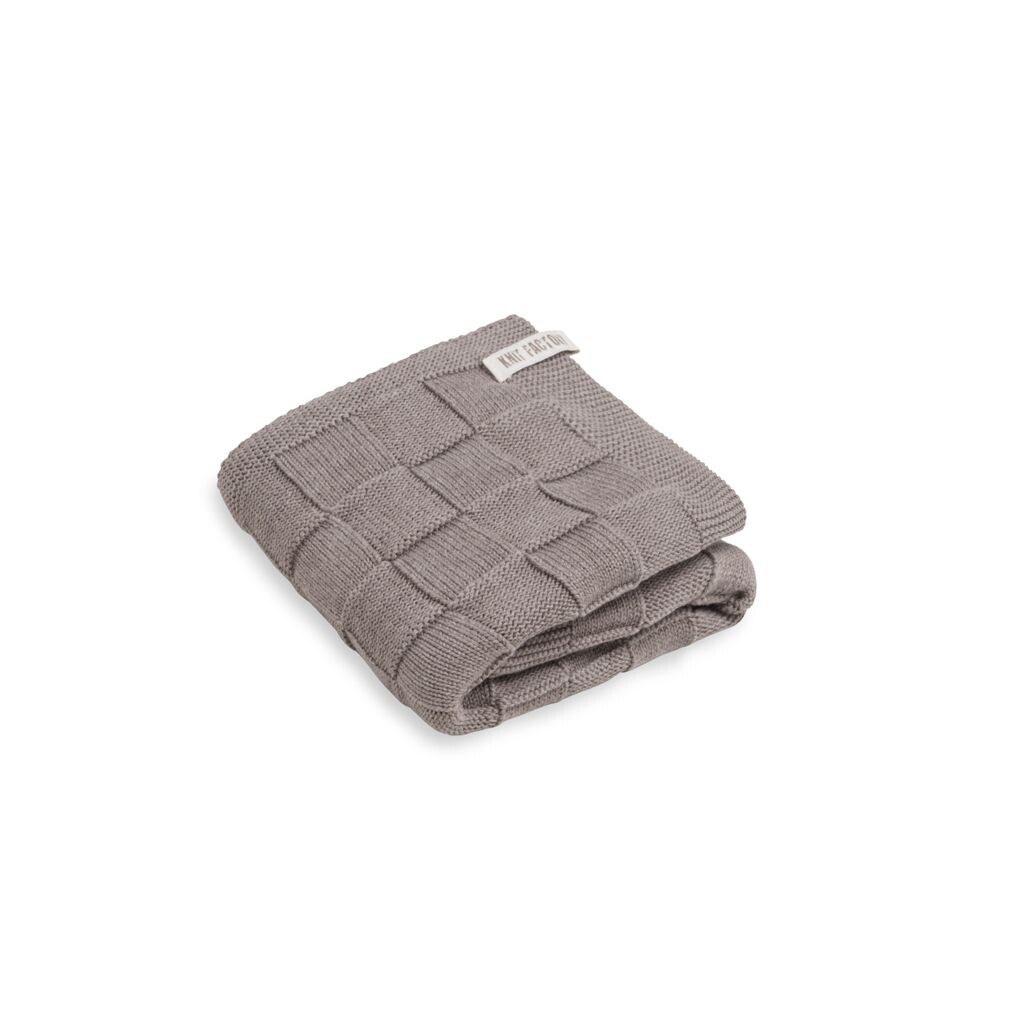 

Полотенце Knit Factory Ivy - Серо-коричневый - 60x110 см