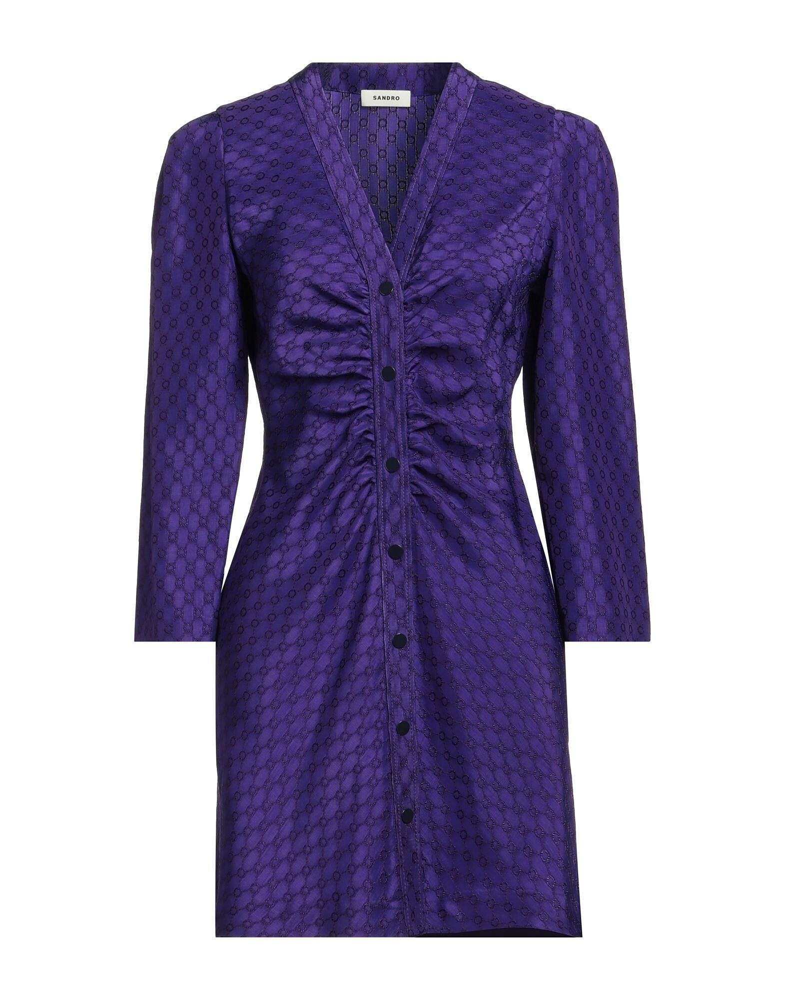 

Мини-платье Sandro, фиолетовый