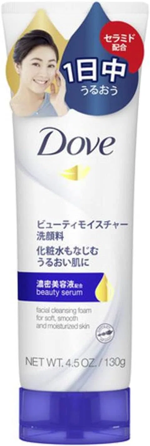 Пенка для умывания Dove — Beauty Moisture увлажняющая, , голубой, 130 г