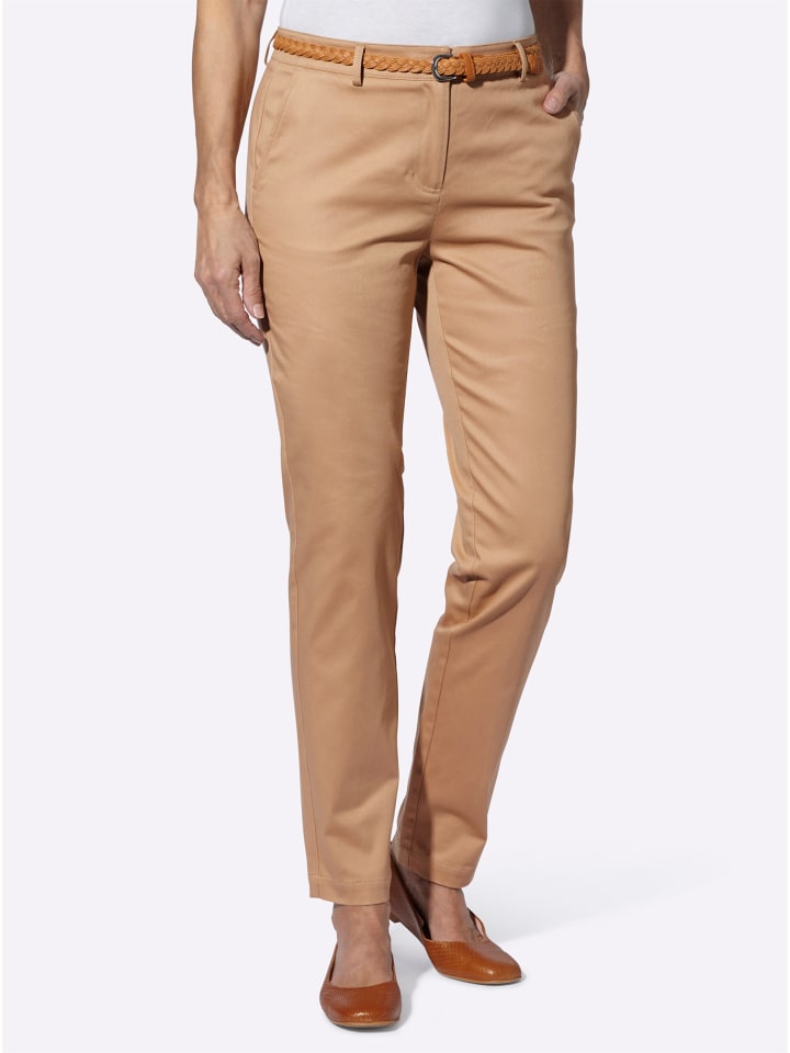 

брюки-чинос цвета верблюжьей шерсти WITT WEIDEN