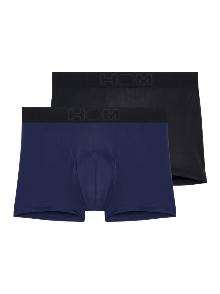 

Ретро шорты/брюки Supersoft темно-синего/черного цвета HOM