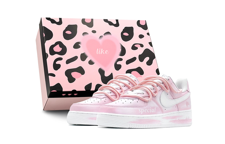 

Мужские кроссовки для скейтбординга Nike Air Force 1, Pink