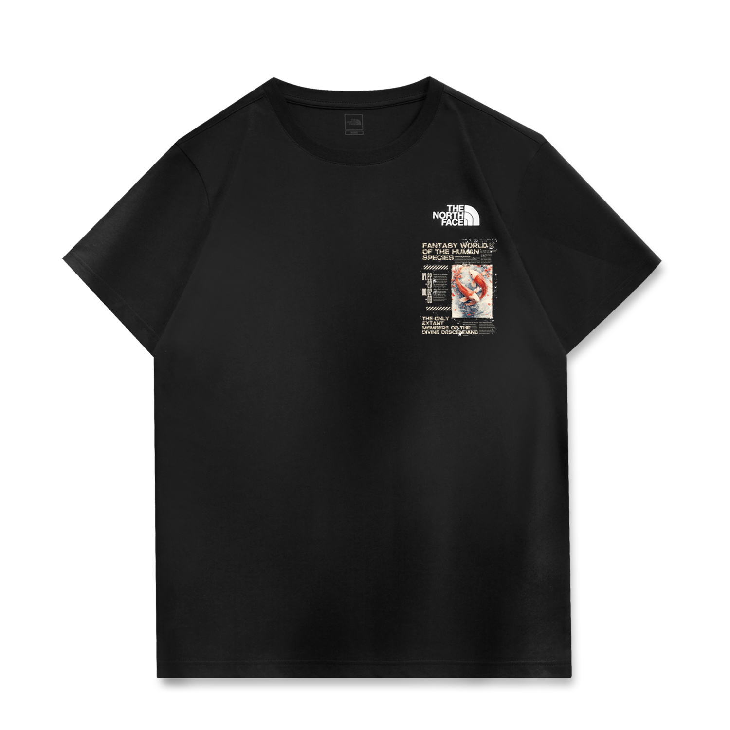 

THE NORTH FACE Футболка унисекс черная, Черный, THE NORTH FACE Футболка унисекс черная