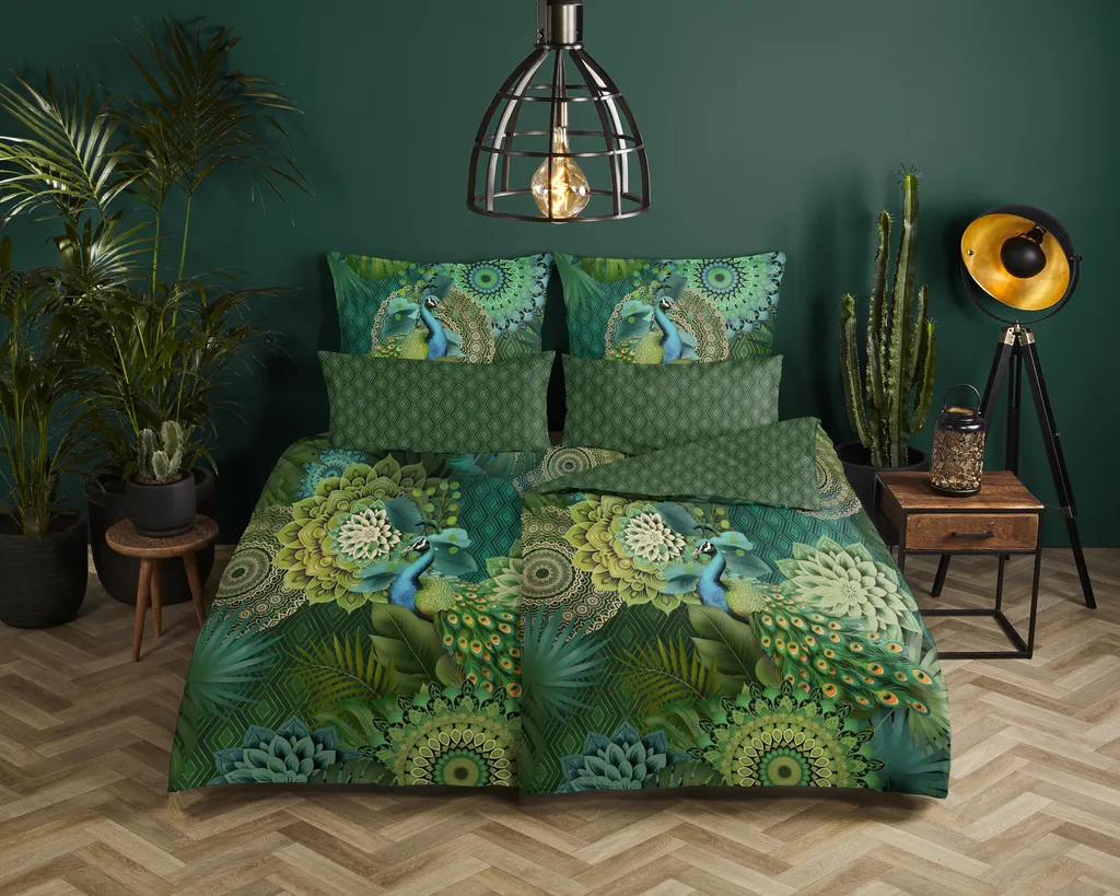 

Постельное белье Muller Textil, зеленый